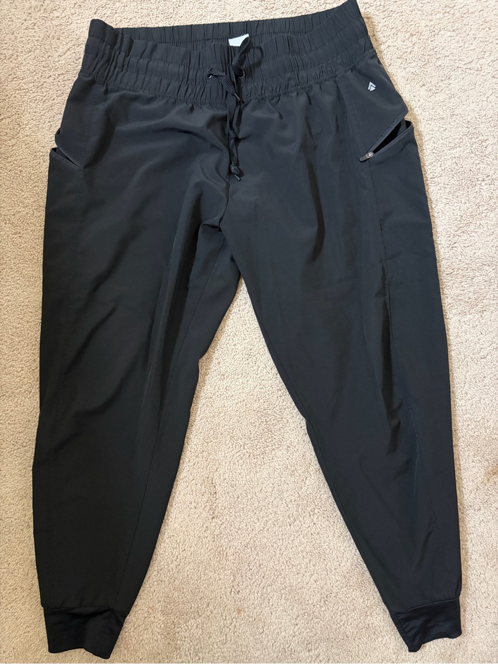 Women’s CALI Black Performance Jogger Pants